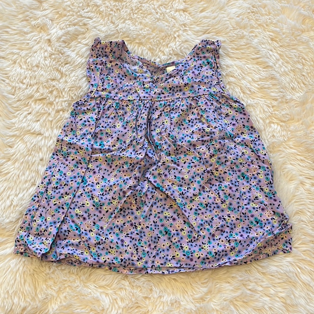 Girls size XS Cherokee floral print tank top